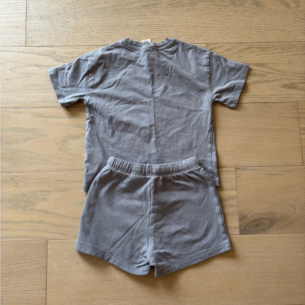 H&M 2-piece animal grey print short sleeve set, size 3T - Picture 5 of 5